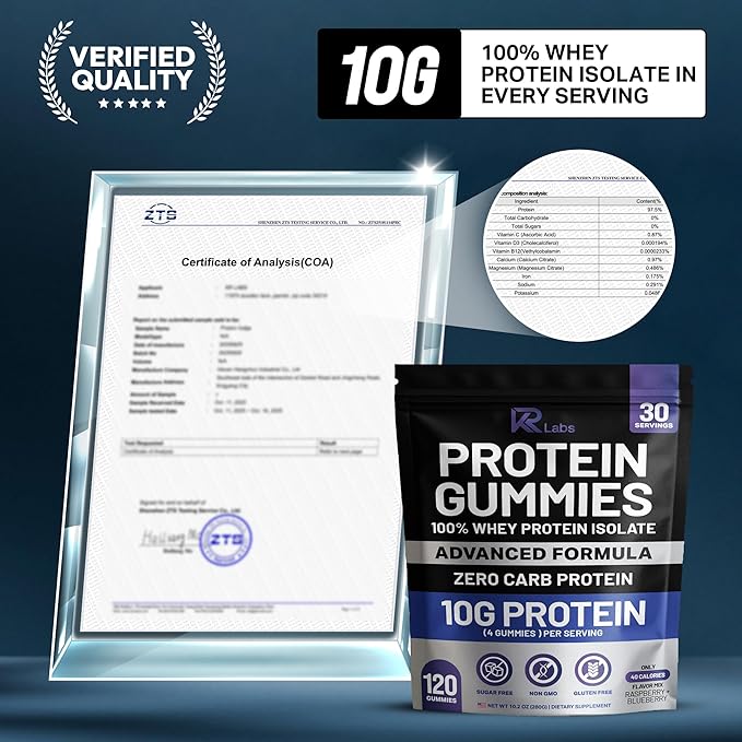 Zero Carb Protein Gummies – Watermelon Lime